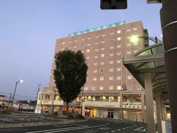 益田グリーンホテルモーリスの外観