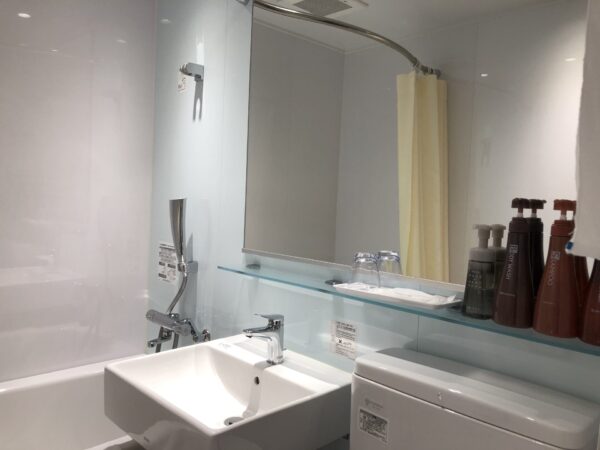 益田グリーンホテルモーリスの部屋の清潔バス・トイレ