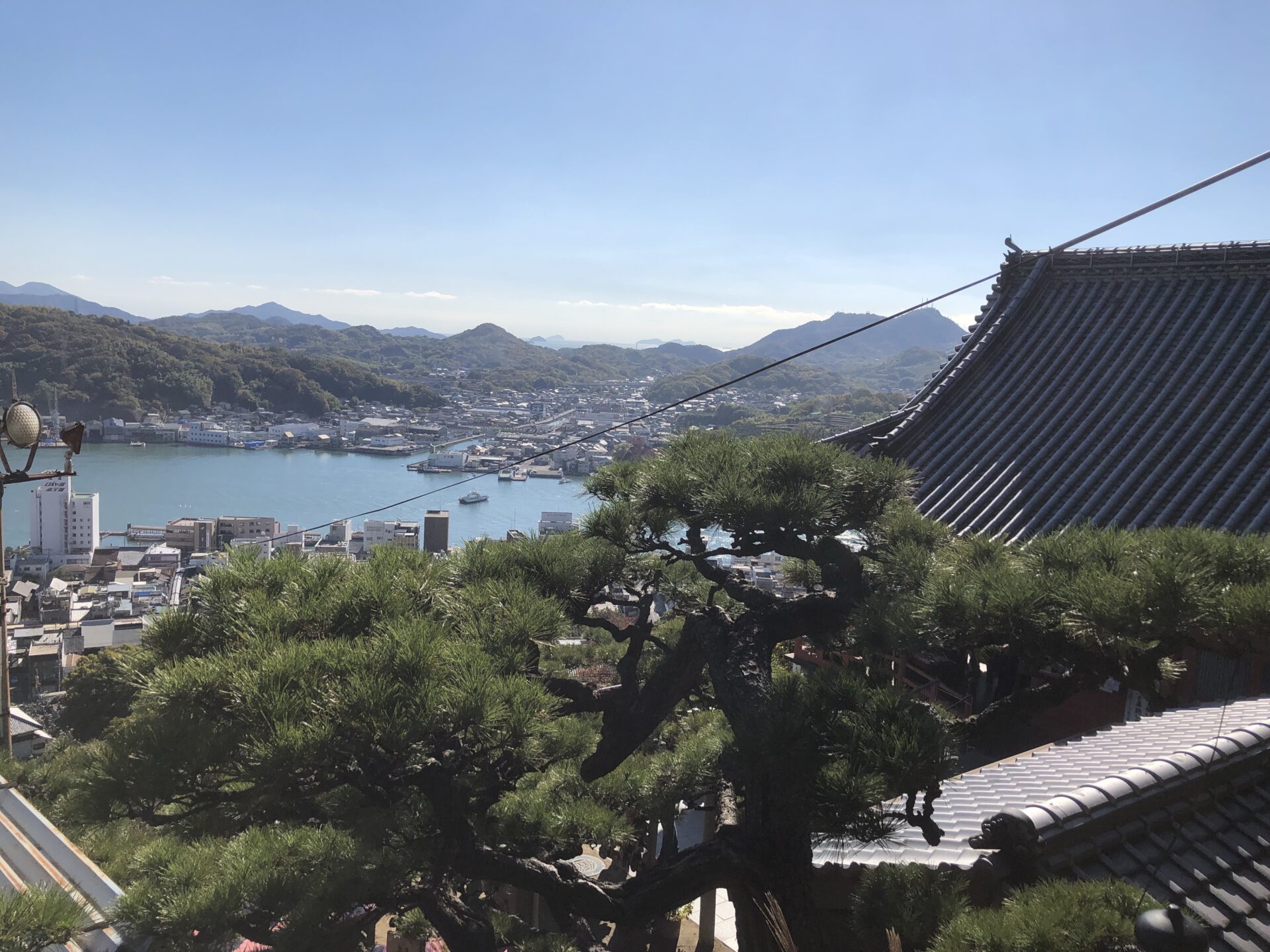 尾道7佛巡り：「千光寺」から見える景色