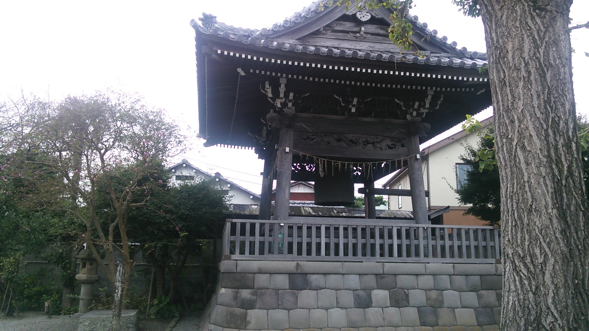 鎌倉・江ノ島七福神巡り：本覚寺の釣鐘
