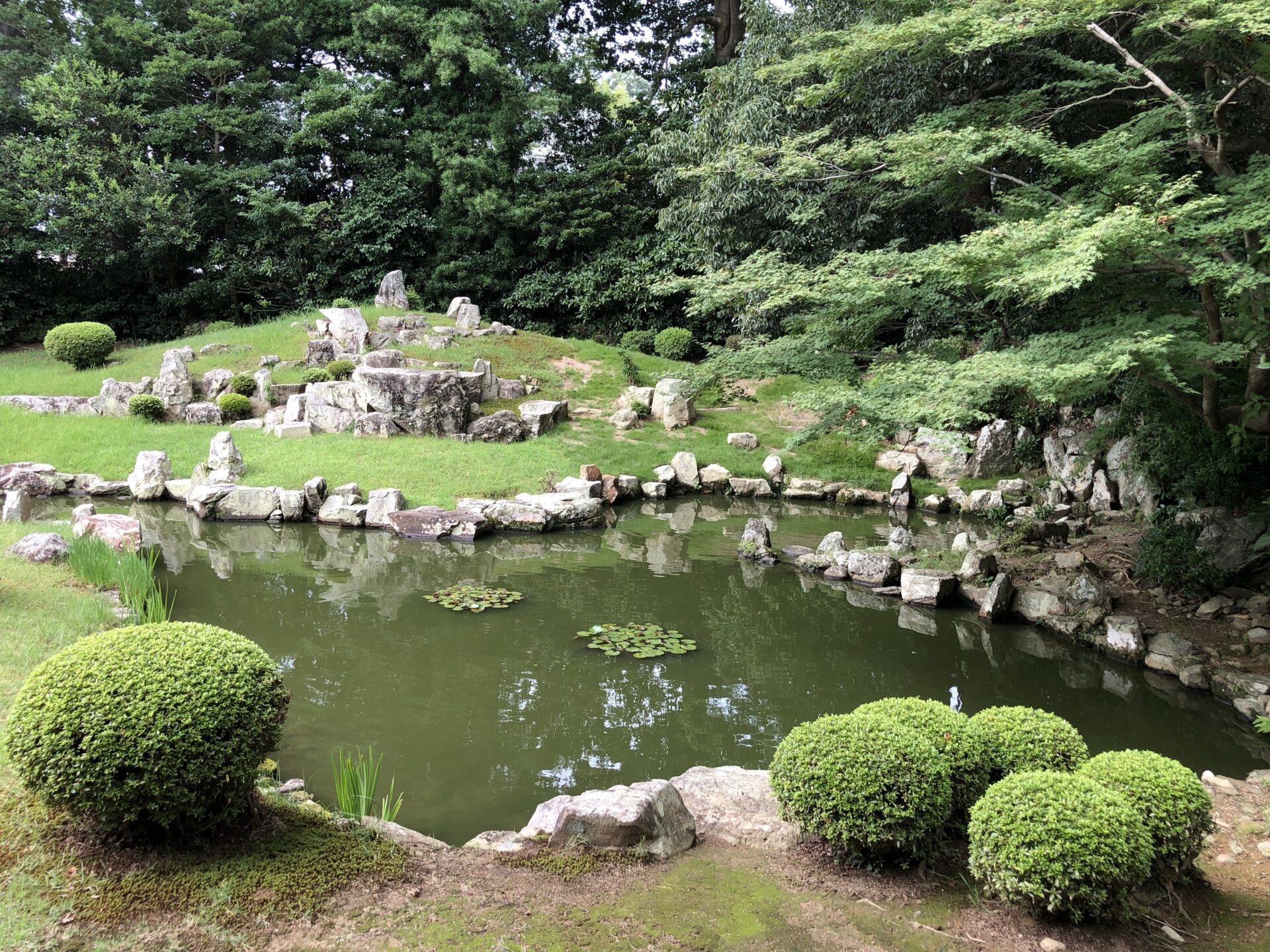 萬福寺の雪舟庭園