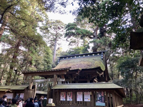 鹿島神宮の奥宮周辺