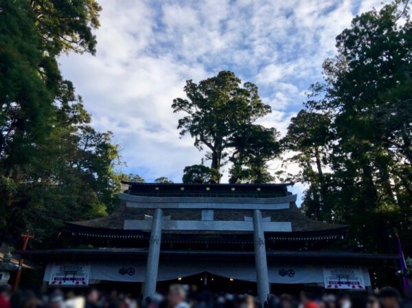 鹿島神宮の拝殿